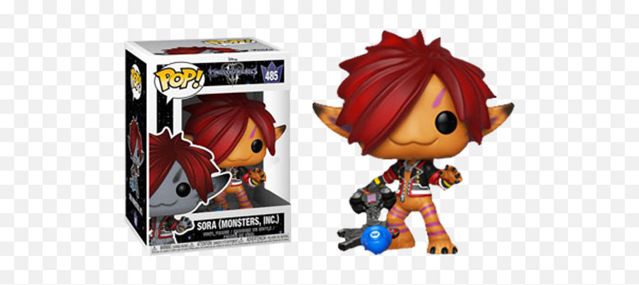 Funko Pop Kingdom Hearts Iii - Sora Orange Monsteru0027s Inc 485 Funko Pop Sora Monsters Inc Png,Monster Inc Png