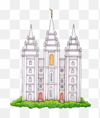 Logan Utah Temple Salt Lake Latter Day Saints - Clip Art Lds Temple Png,Logan Png