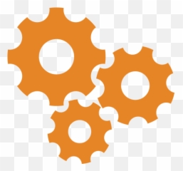 Marketing Automation And Email Services - Gears Icon Transparent Background png