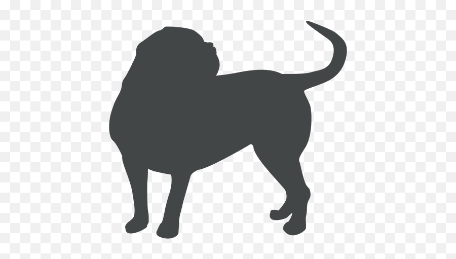 Transparent Png Svg Vector File - Dog Silhouette Transparent Background,Bulldog Transparent Background