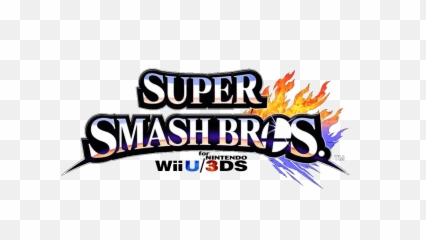 Smash Bros Logo Png 1 Image - Super Smash For Nintendo 3ds And Wii U,Smash Logo Png