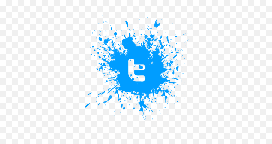 Twitter Splash Logo - Transparent V Letter Png,Logo De Twitter