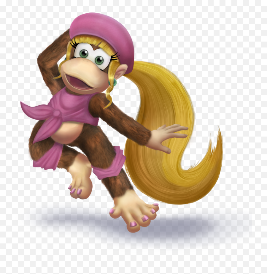 Download Hd 651kib 894x894 Dixie Kong - Dixie Kong Png,Kong Png