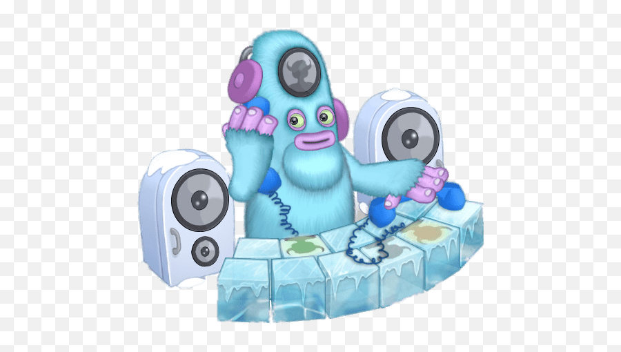 Deedge The Dj Transparent Png - Stickpng My Singing Monsters Breeds For Snow Island,Dj Png