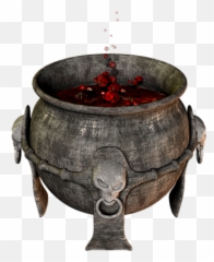 Download Hd Cauldron - 012 Cauldron With Potion Png Pottermore Potions Potions Harry Potter Candle Holder Cauldron Votive Transparent Png,Potion Png