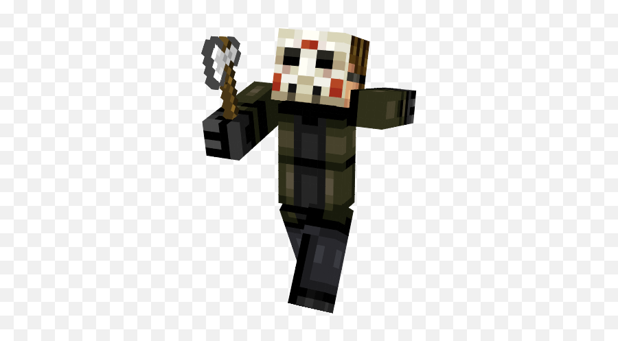 Friday 13 Minecraft - Minecraft Skin Jason Voorhees Png,Friday The 13th Game Logo