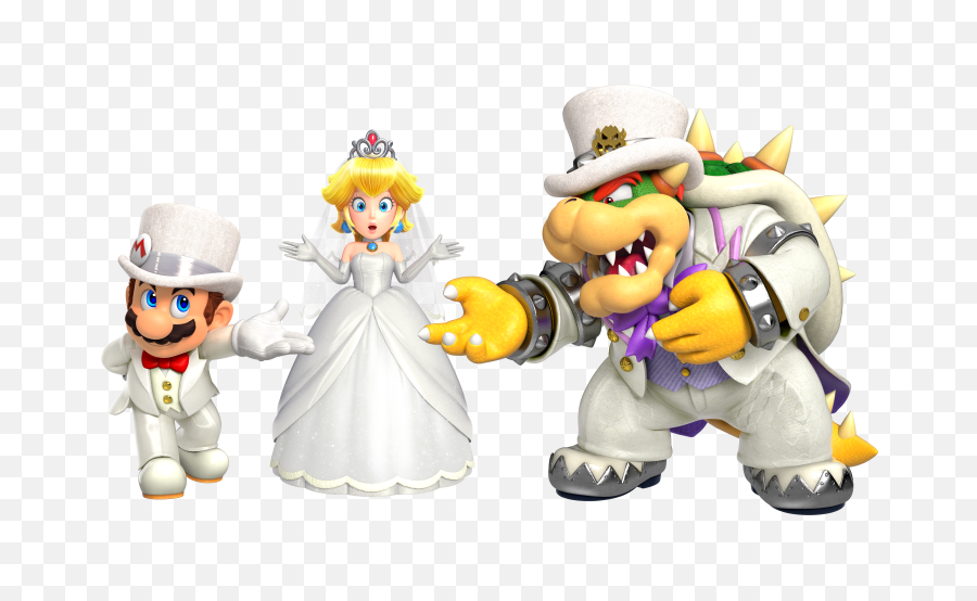 Super Mario Odyssey Render - Mario Odyssey Wedding Bowser Png,Super Mario Odyssey Png