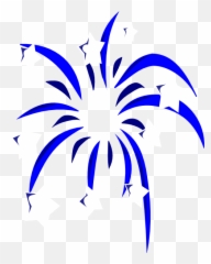 4th Of July Fireworks Clipart Png Panda - Free Svg