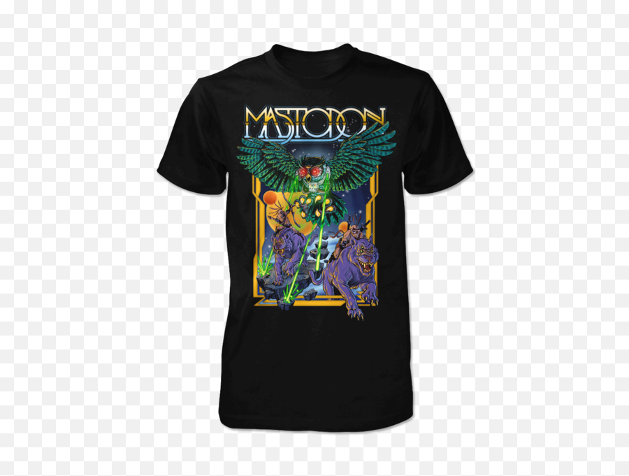 Mastodon T Shirt Transparent Png - Mastodon Space Owl Vs Laser Cat,Mastodon Png