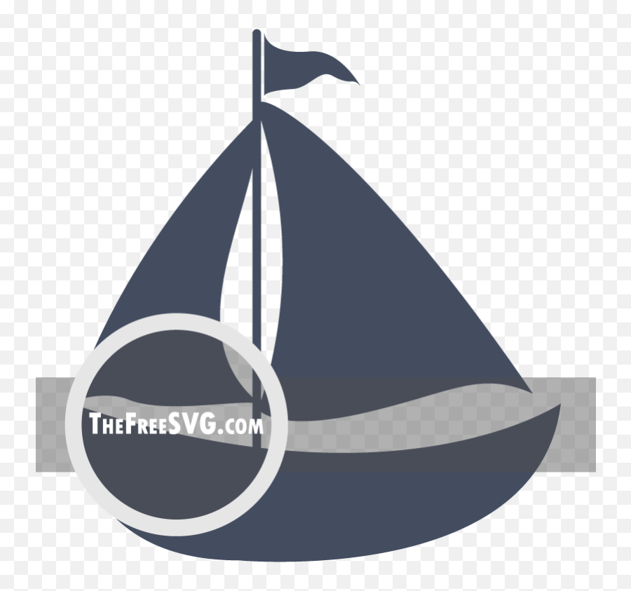 Thefreesvgcom - Sail Png,Sailboat Png
