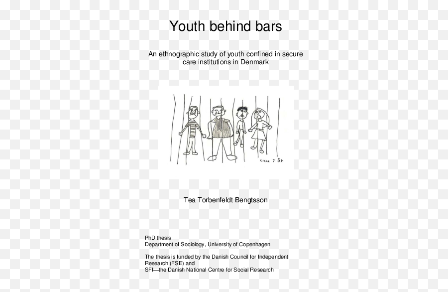 Pdf Youth Behind Bars An Ethnographic Study Of - Diagram Png,Prison Bars Transparent Background