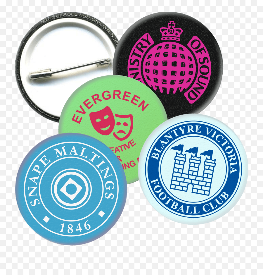 Button Badges - 25mm Circle Png,Badges Png