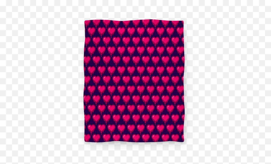 Bleeding Heart Blanket Purple Blankets Lookhuman - Reusable Shopping Bag Png,Bleeding Heart Png