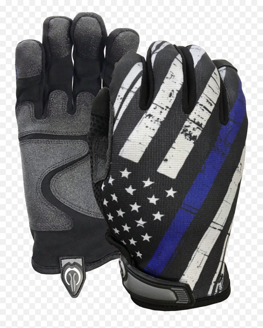 Blue Line Flag Gloves - Donald Trump Gloves Png,Thin Blue Line Png