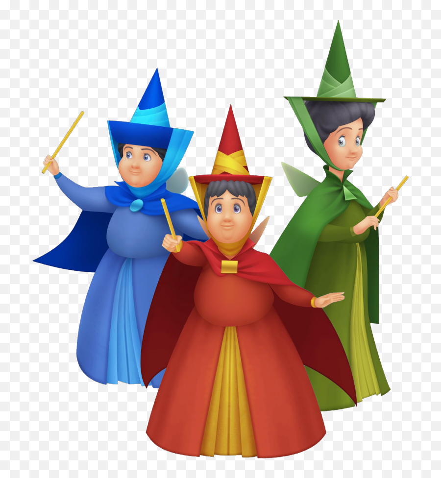 Download Sleeping Beauty Png Image 1 - Flora Fauna And Merryweather,Sleeping Beauty Png