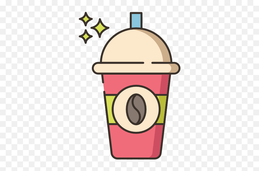 Iced Coffee - Iced Coffee Png Cartoon,Iced Coffee Png