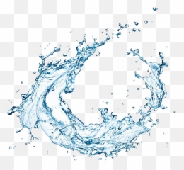 Blue Photography Drop Water Spray - Transparent Background Water Splash Png,Water Spray Png