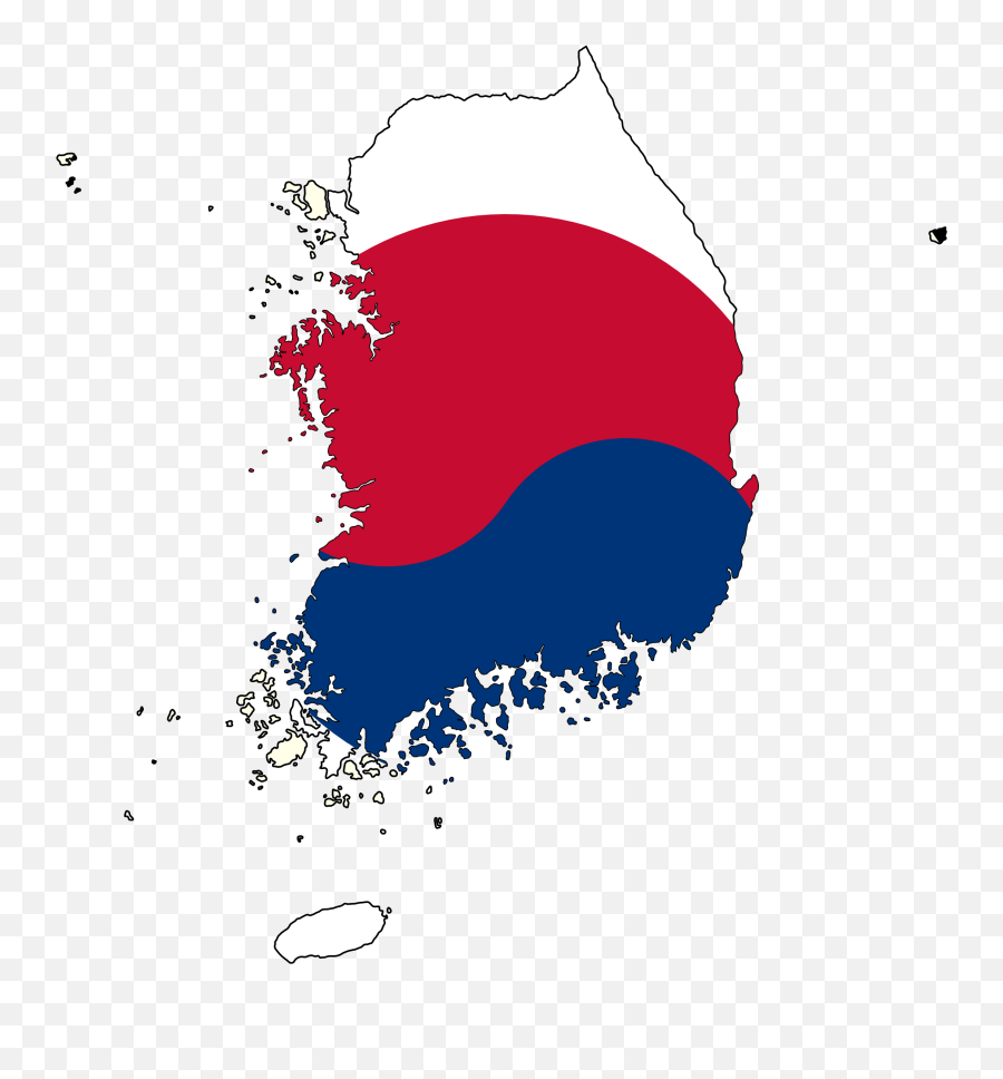 Download South Korean - South Korea Map Vector Png,South Korea Png