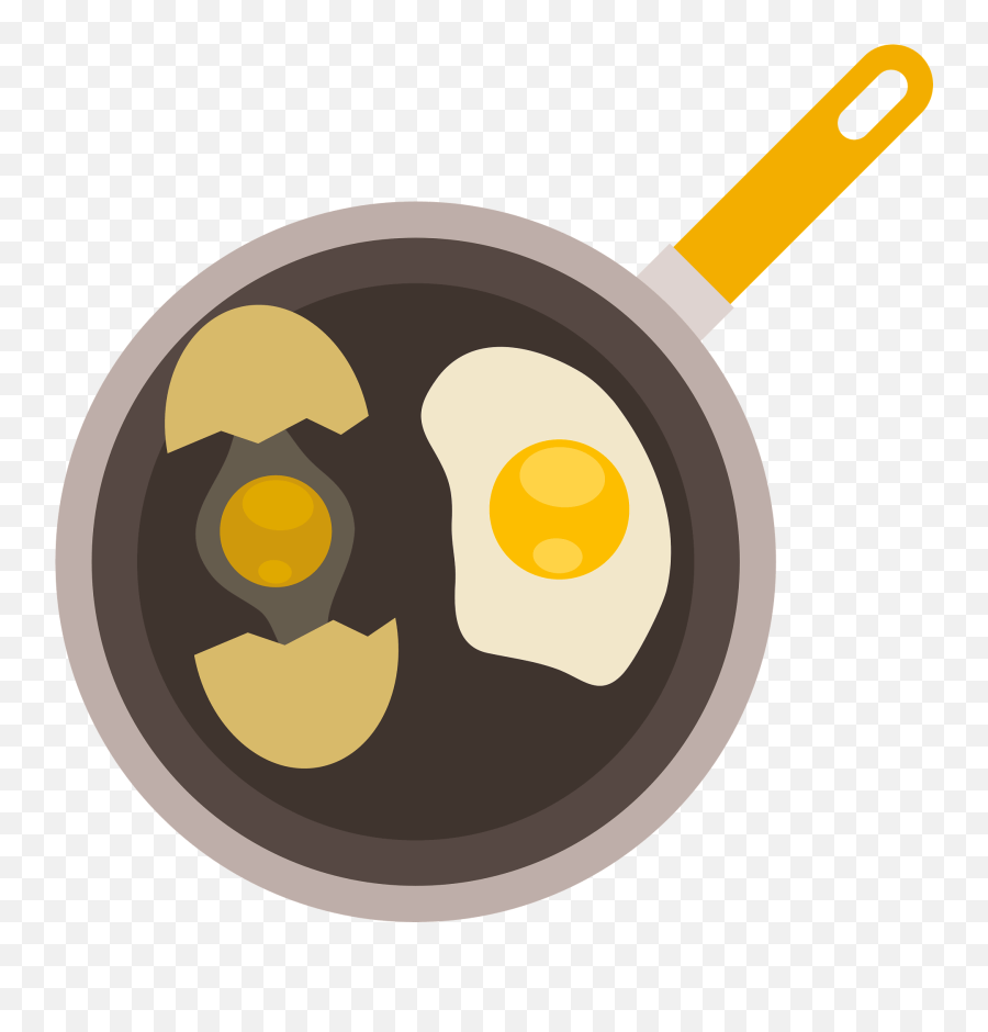 Clipart - Fried Egg Png,Breakfast Clipart Png