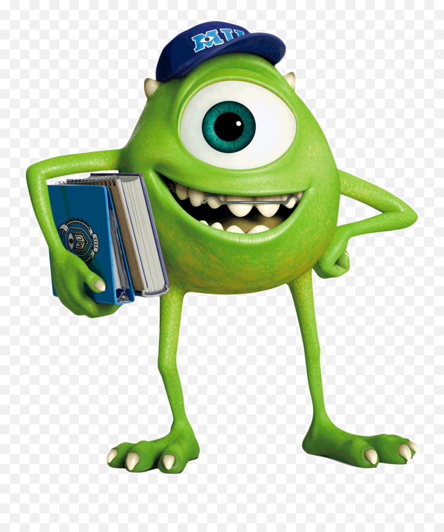 Cartoon Png Images - Monsters University Mike Wazowski,Cartoon Smile Png