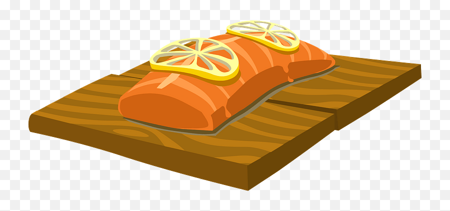 Food Cedar Plank Salmon Clipart Free Download Transparent - Salmon Clipart Png,Salmon Png