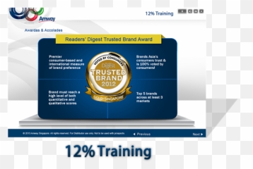 E - Learning Amway Singapore eLearning Case Study Asia Nutrilite Digest Award png