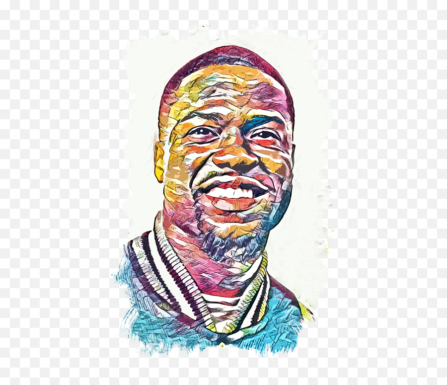 Kevin Hart Abstract Portrait Spiral Notebook - Kevin Hart T Shirt Png,Kevin Hart Png