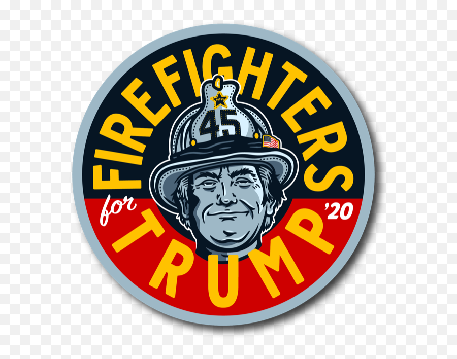 Firefighters For Trump 2020 - Button Emblem Png,Trump 2020 Png