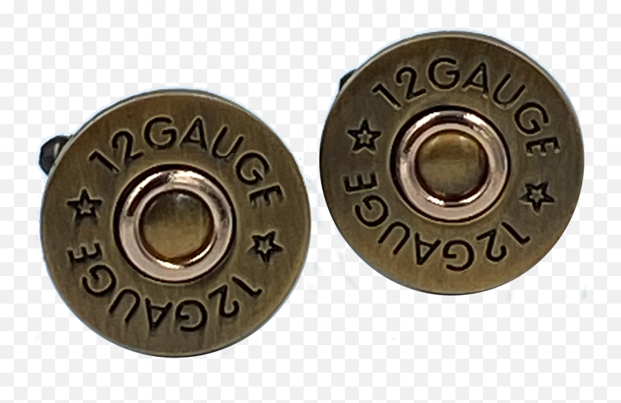 Cl - 016 12 Gauge Shotgun Shell Cufflinks U2013 Www Circle Png,Shotgun Shell Png