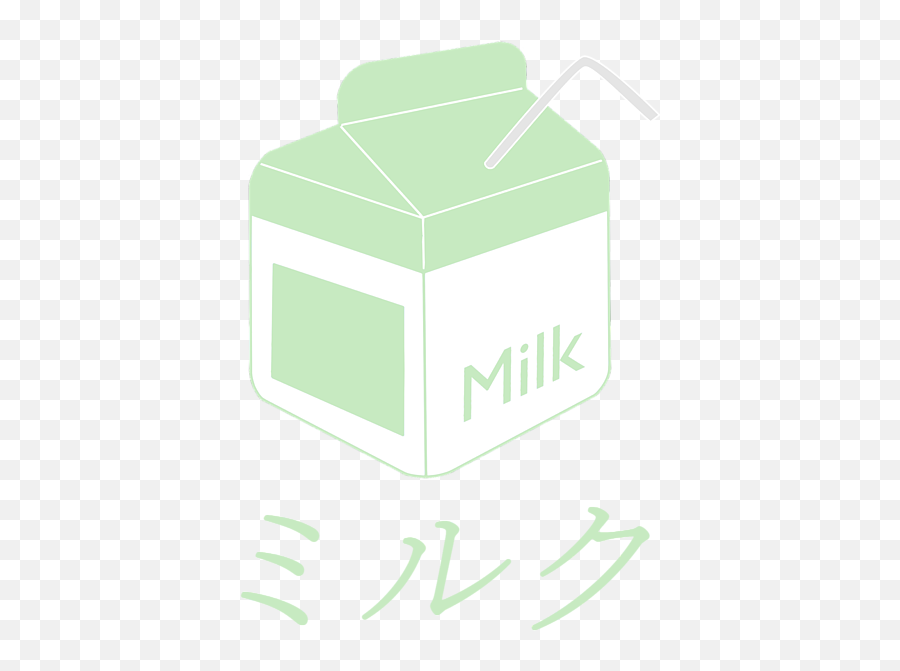 Aesthetic Milk Design Carton For Depressed Boys Girls Yoga Mat - Green Aesthetic Milk Carton Png,Milk Carton Png