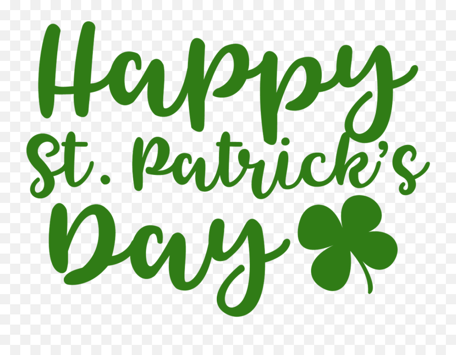 Happy St Patricks Day Svg - Calligraphy Png,St Patrick Day Png