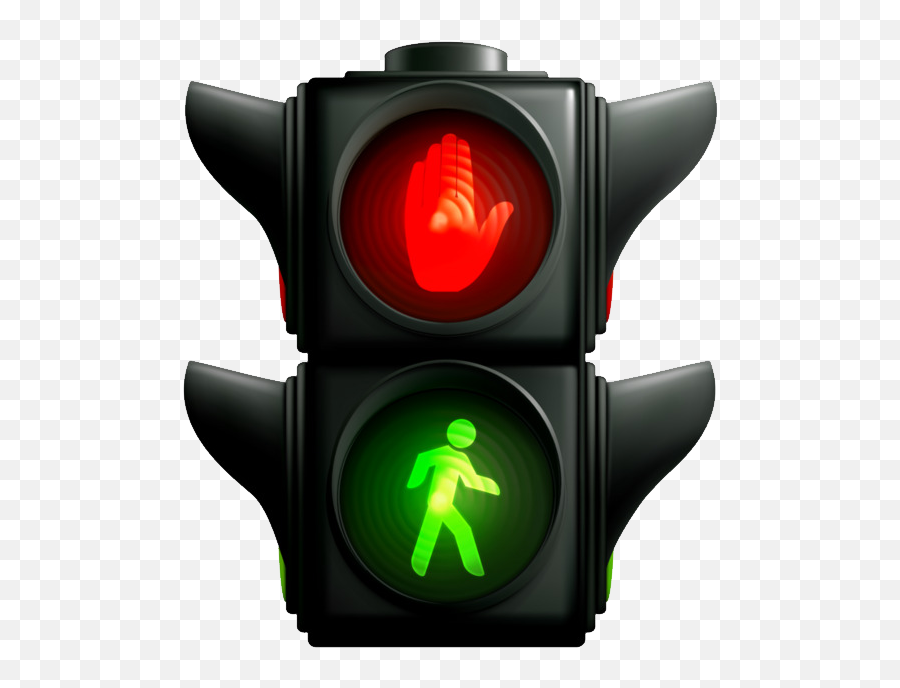 Download Red Traffic Light Png - Pedestrian Traffic Light Png,Red Light Png
