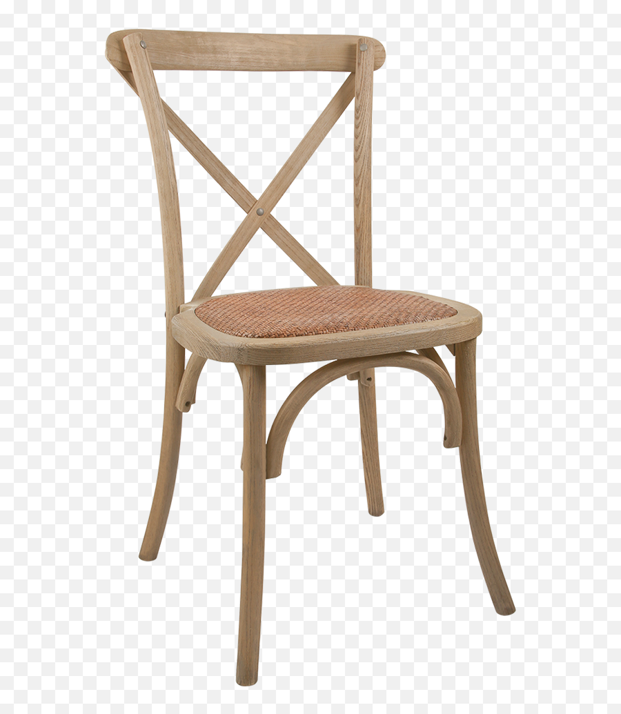 Driftwood Bistro Chair - Cross Back Chairs Limewash Full X Back Chairs Png,Driftwood Png