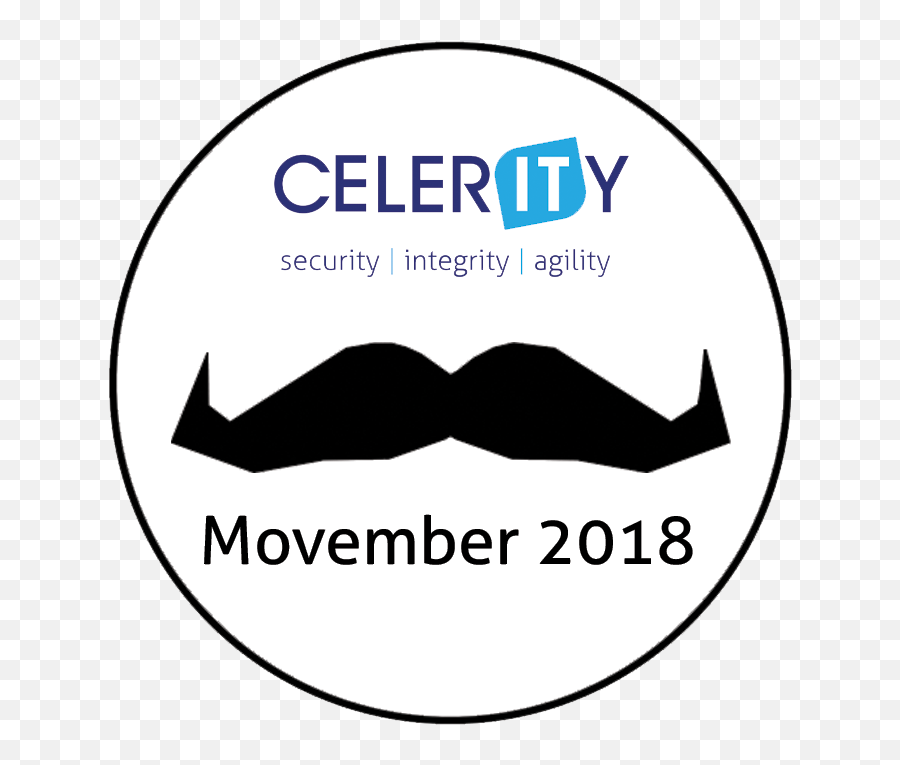 Celerity Movember 2018 - Dot Png,Moustaches Logo