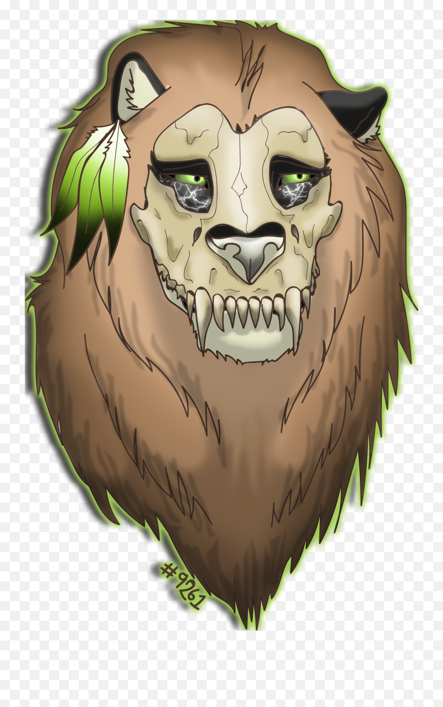 Smirking Lion Headshots Closed For Now Lioden - Fictional Character Png,Smirk Png