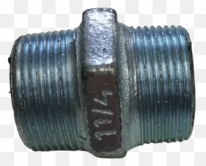Rubber Double Nipple With Equal Male Threads 1 14 - Wire Png,Nipple Png