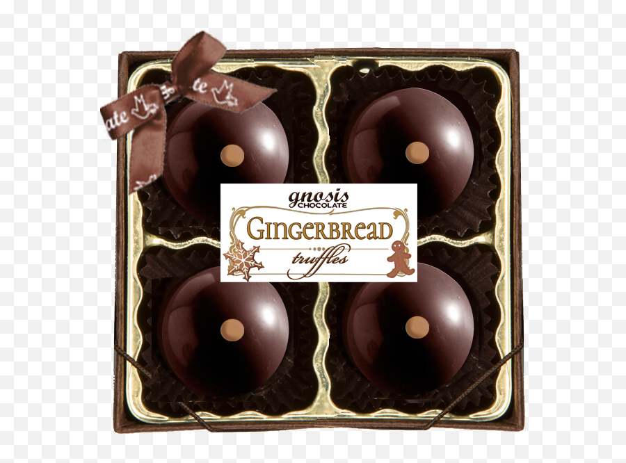 Gingerbread U2014 Gnosis Chocolate - Chocolate Truffle Png,Gingerbread Png