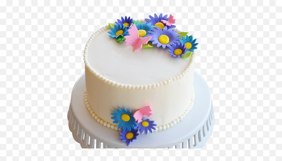 Elegant Birthday Cake Designs - Round Birthday Cakes Full Cute Simple Birthday Cakes Png,Cakes Png