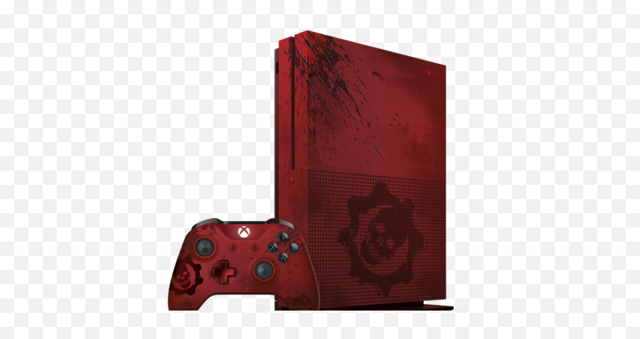 Microsoft Reveals Gears Of War 4 Themed Xbox One S - Max Level Colors Xbox One S Png,Gears Of War 4 Png