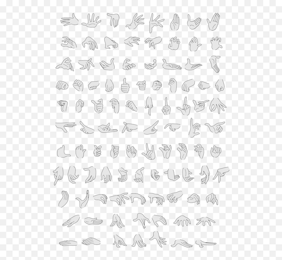Wrapping Paper Cartoon Hand Png Clipart - Horizontal,Cartoon Hand Png