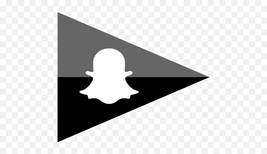 Company Flag Logo Media Snapchat Social Icon - Social Flags Free Png,Snapchat Logo Black