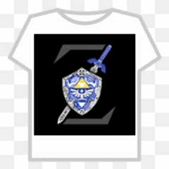 The - legendofZeldaOcarinaofTime Roblox Adidas Shirt Black png