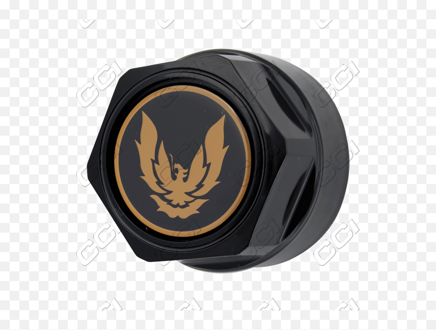 Pontiac Firebird 1984 - 1992 Black W Gold Bird Wheel Center Firebird Png,Pontiac Firebird Logo