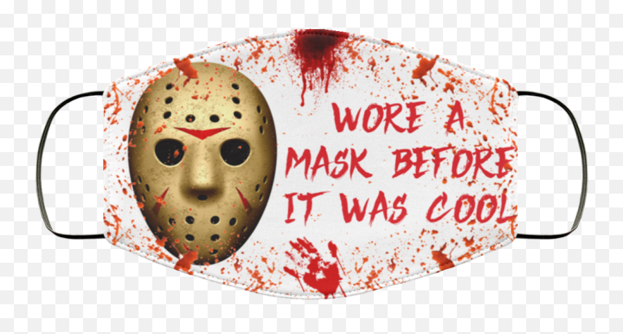 Jason Voorhees Wore A Mask Before It Was Cool Face - Dot Png,Jason Voorhees Transparent
