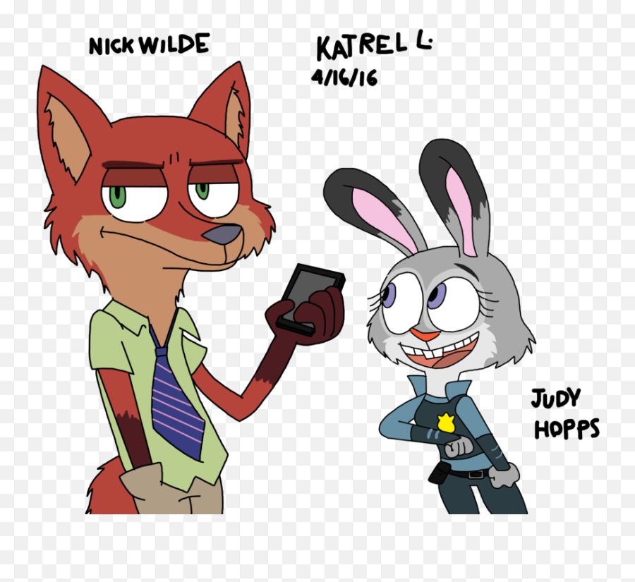 Download Hd Png Library Stock Animator Drawing Judy - Nick Nick And Judy Have Kids,Judy Hopps Png