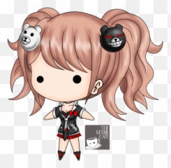 Dangan Ronpa Junko Enoshima - Junko Enoshima Chibi Full Danganronpa Jukno Enoshima Chibi Png,Junko Enoshima Transparent