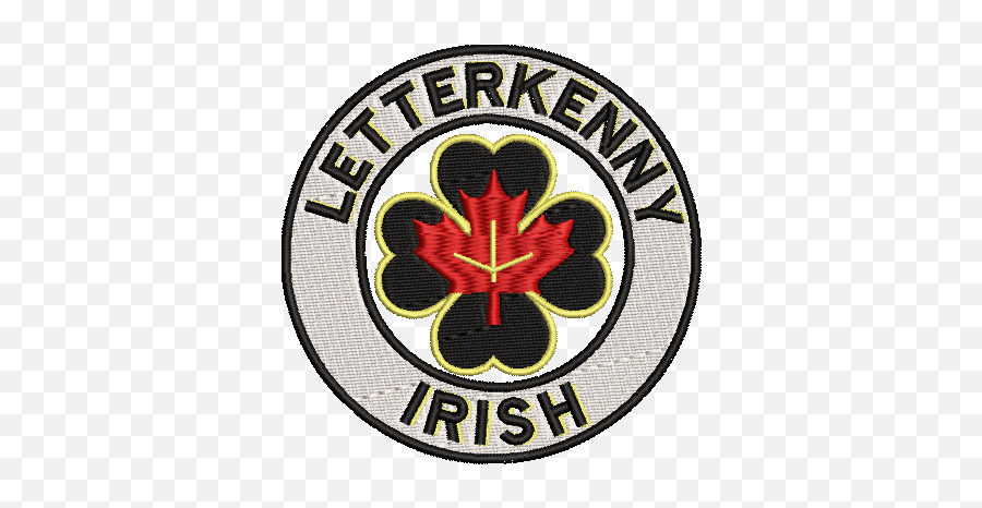 Letterkenny Irish Patch Embroidery File 2 Sizes - Letterkenny Irish Logo Transparent Png,Dharma Initiative Logo