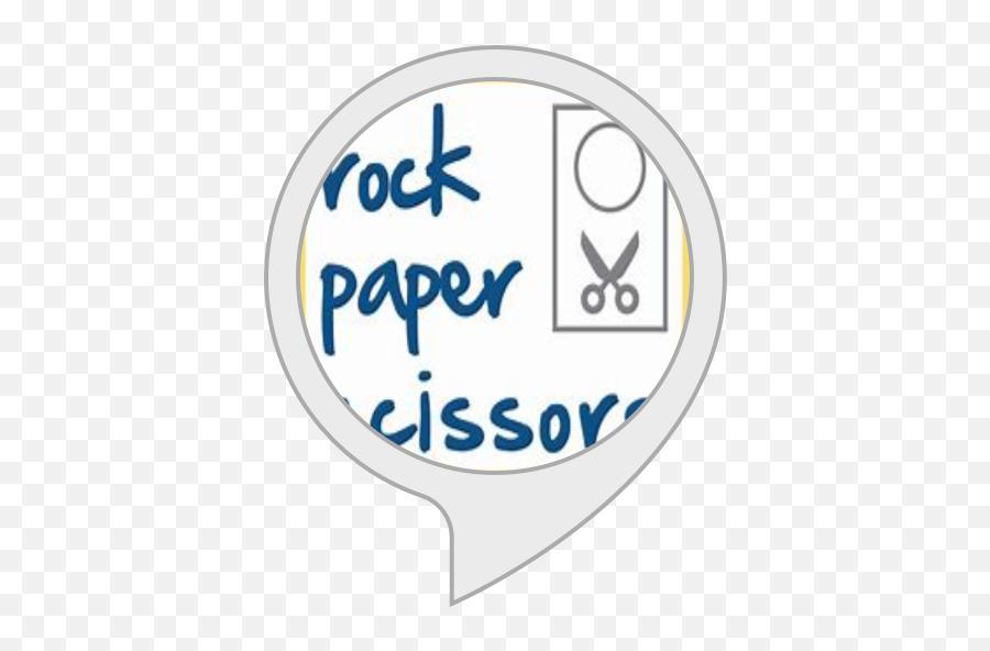 Amazoncom Rock Paper Scissor Alexa Skills - Dot Png,Scissor Logo