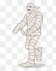 Mummy Clipart Scooby Doo - Scooby Doo Mummy Character Png,Scooby Doo Transparent