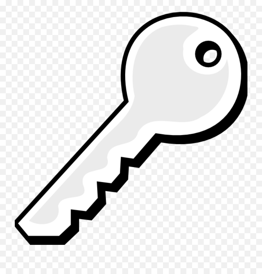 Download Key Math Hatenylo Com Clip Art - Key Clip Art Key Clipart Black And White Transparent Background Png,Key Emoji Png